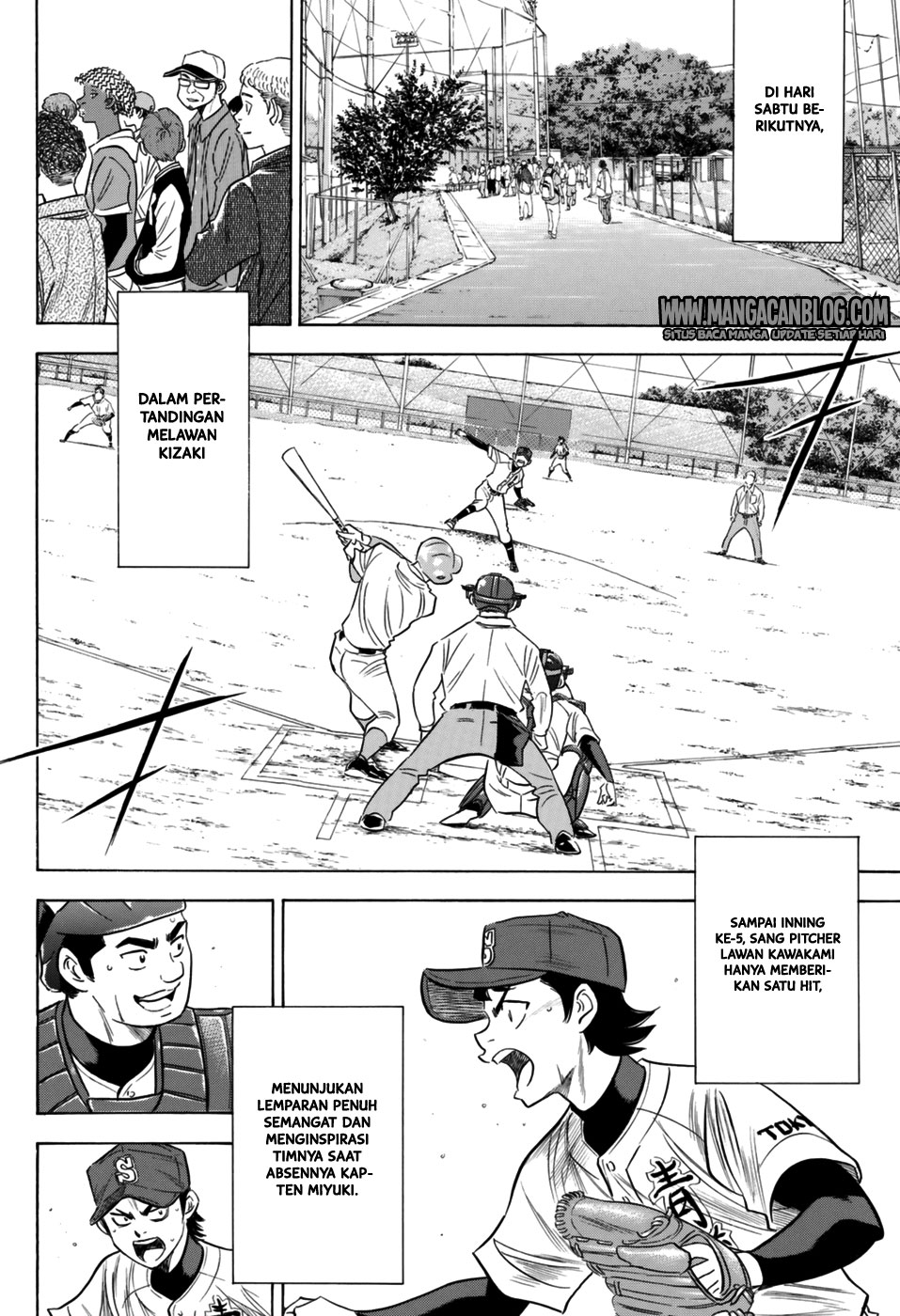 Diamond no Ace Act 2 Chapter 100 Gambar 15