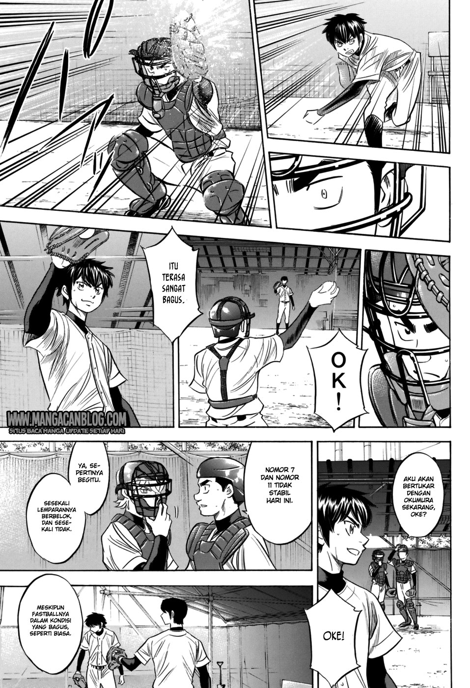 Diamond no Ace Act 2 Chapter 100 Gambar 4