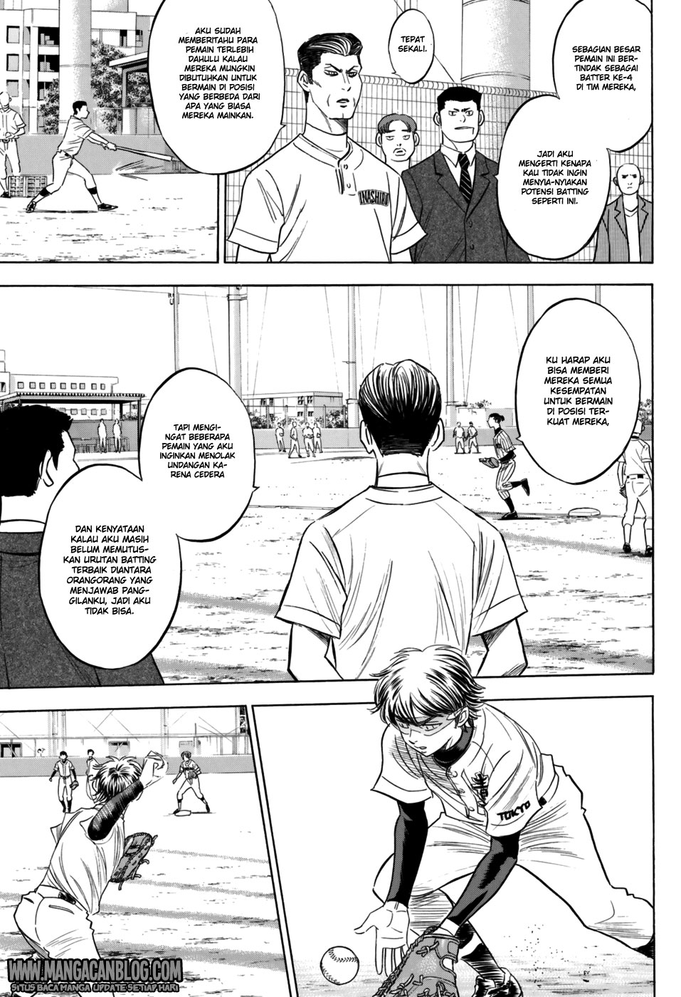 Diamond no Ace Act 2 Chapter 99 Gambar 5