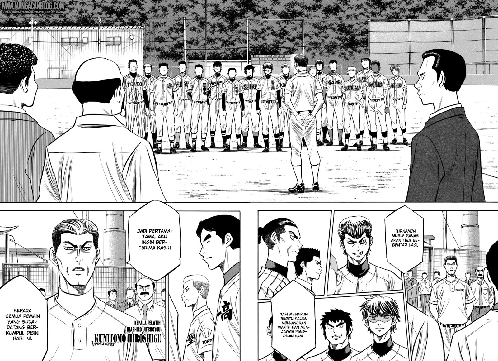 Diamond no Ace Act 2 Chapter 98 Gambar 14