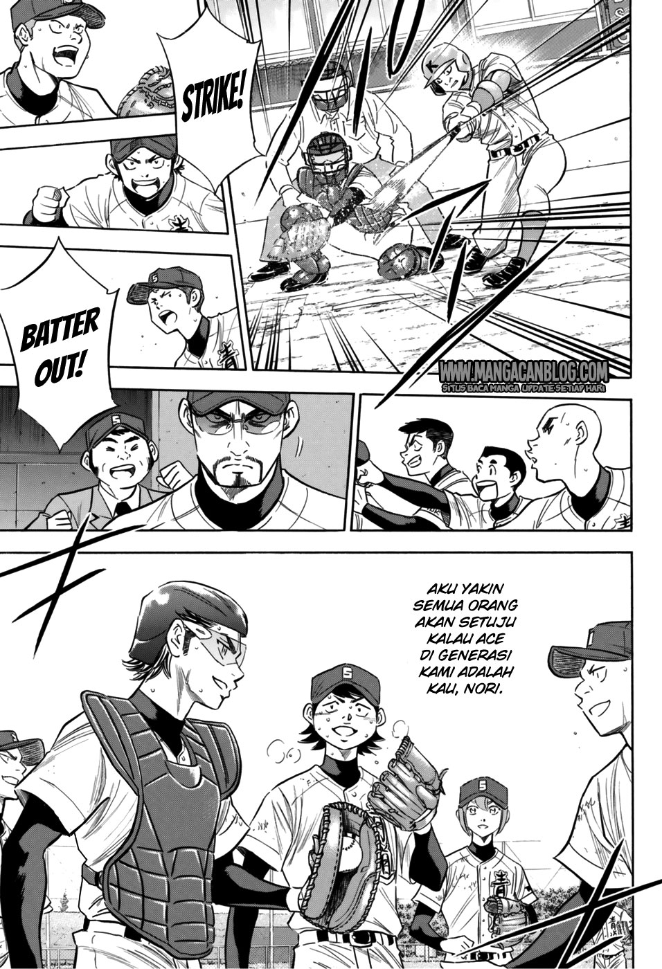 Diamond no Ace Act 2 Chapter 96 Gambar 15