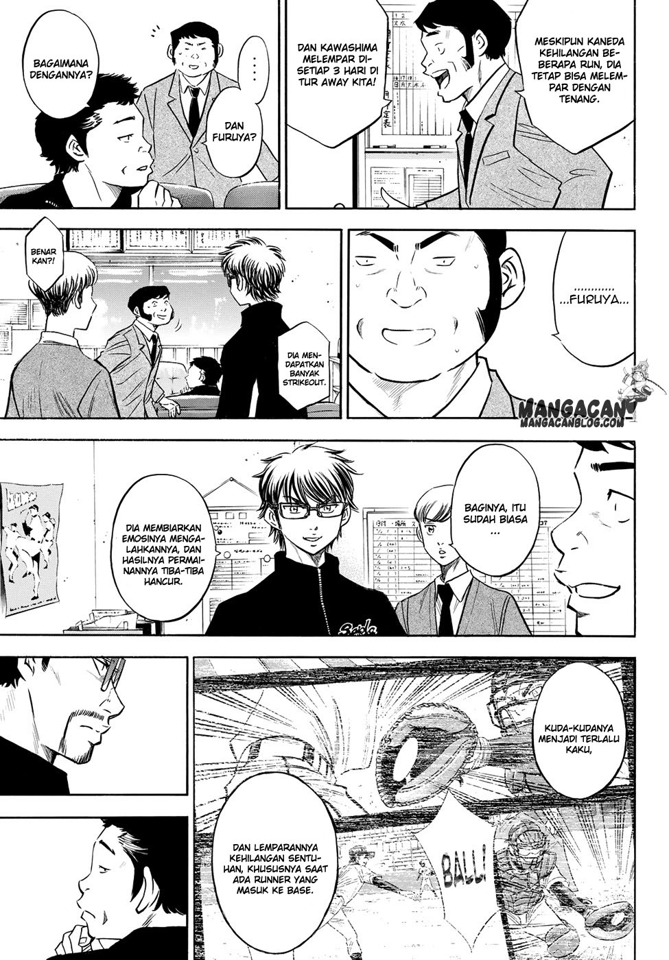 Diamond no Ace Act 2 Chapter 77 Gambar 9