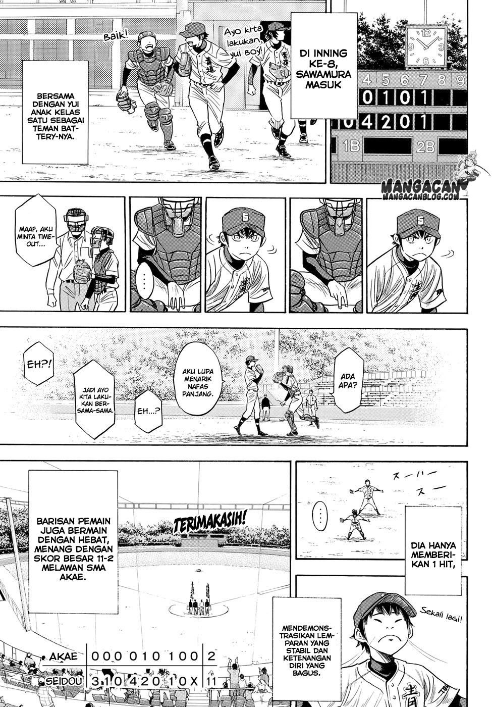 Diamond no Ace Act 2 Chapter 76 Gambar 15