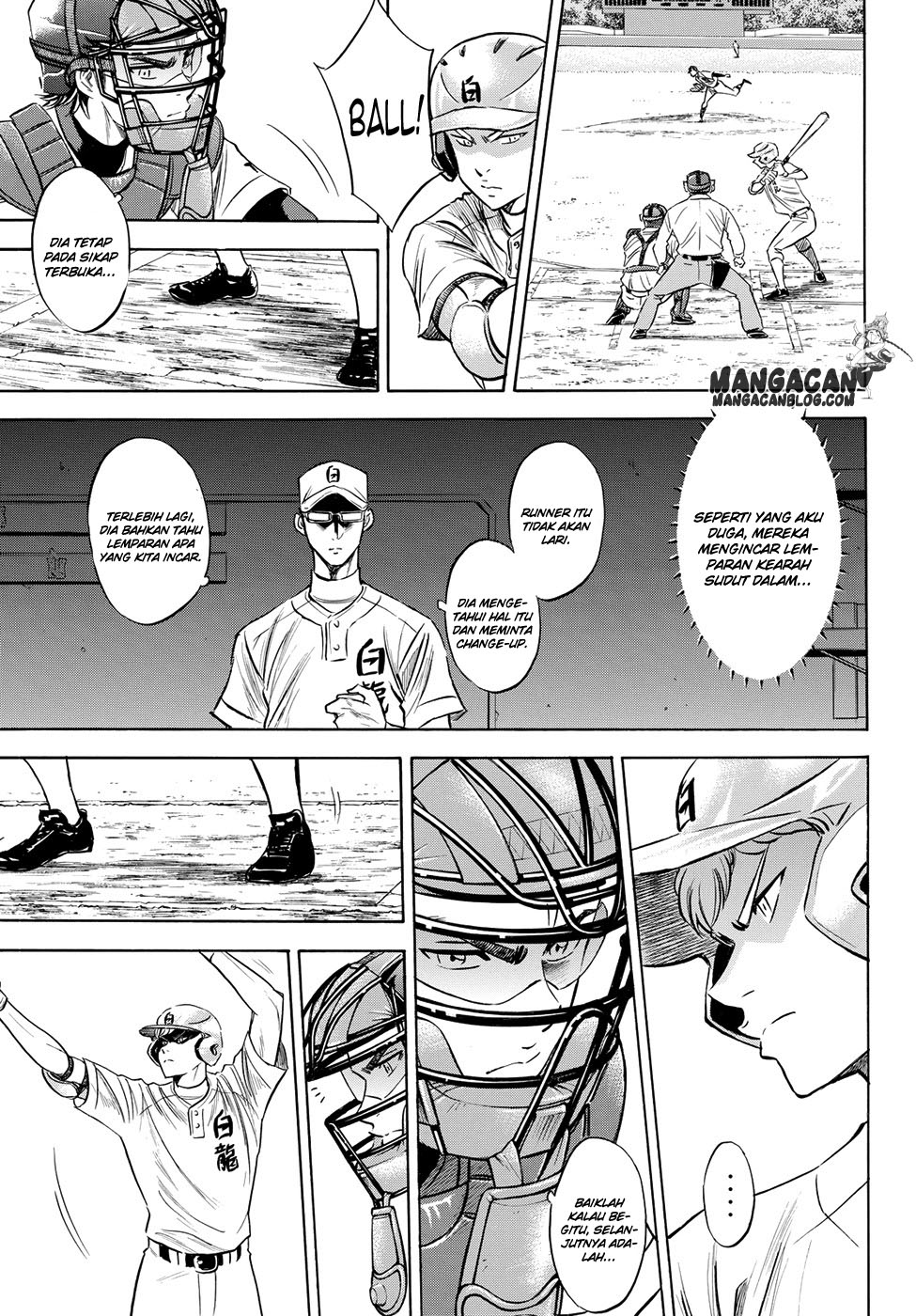 Diamond no Ace Act 2 Chapter 72 Gambar 9