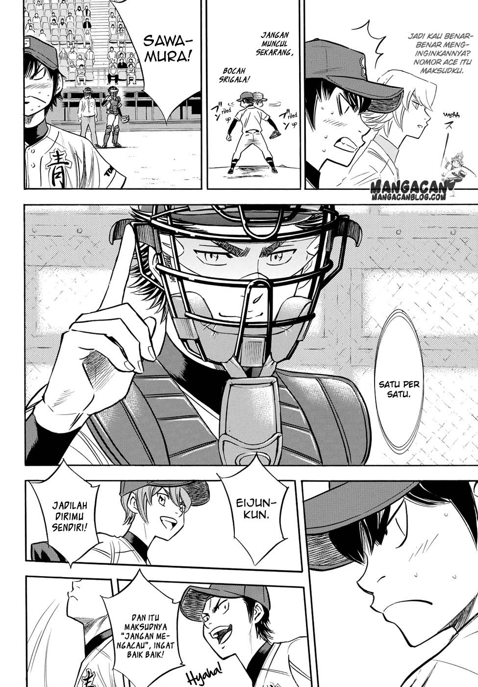 Diamond no Ace Act 2 Chapter 66 Gambar 13