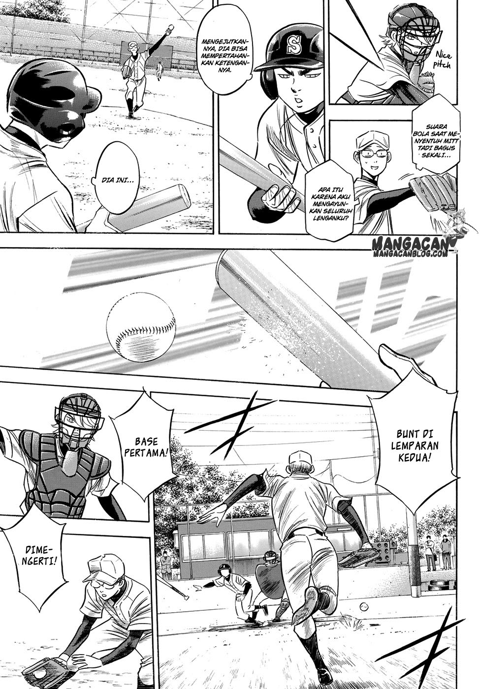 Diamond no Ace Act 2 Chapter 55 Gambar 13