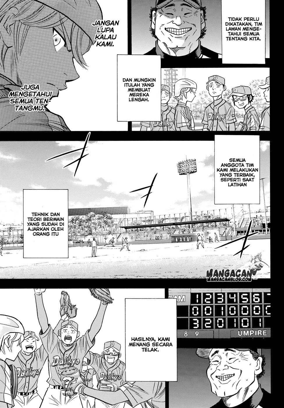 Diamond no Ace Act 2 Chapter 52 Gambar 13