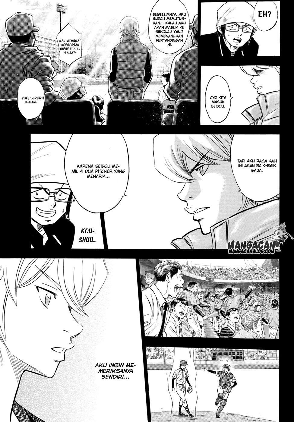 Diamond no Ace Act 2 Chapter 52 Gambar 16