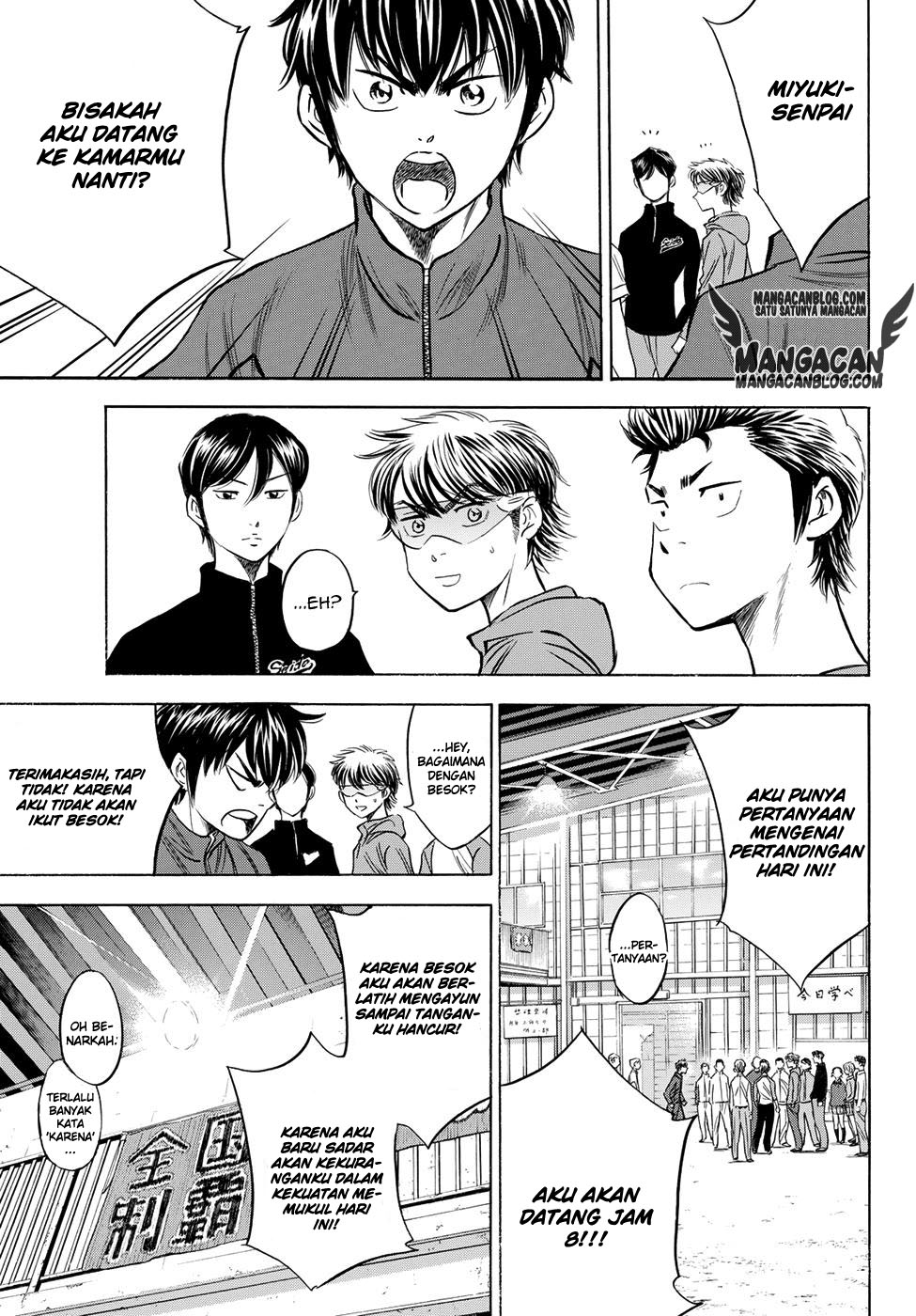 Diamond no Ace Act 2 Chapter 50 Gambar 13