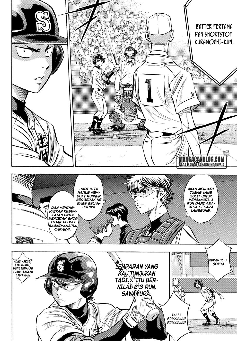 Diamond no Ace Act 2 Chapter 44 Gambar 11