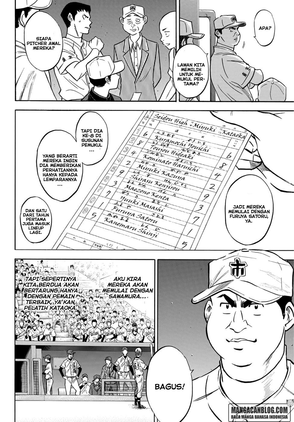 Diamond no Ace Act 2 Chapter 37 Gambar 6