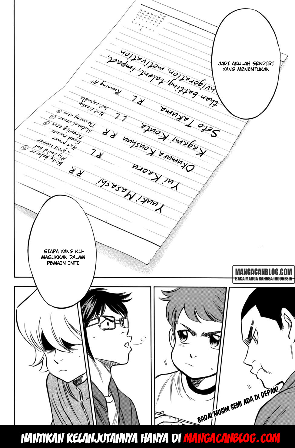 Diamond no Ace Act 2 Chapter 21 Gambar 20