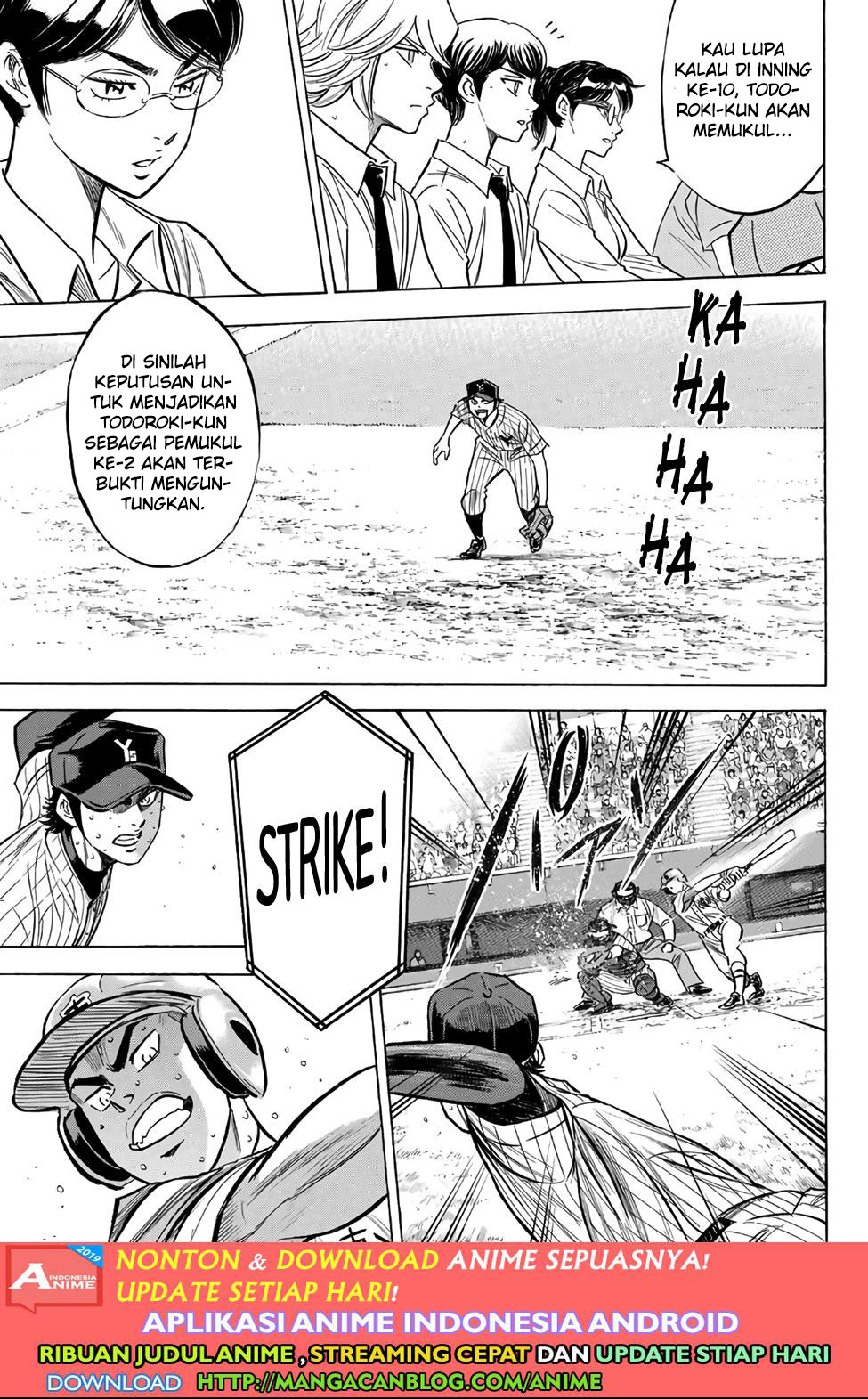 Diamond no Ace Act 2 Chapter 185 Gambar 17