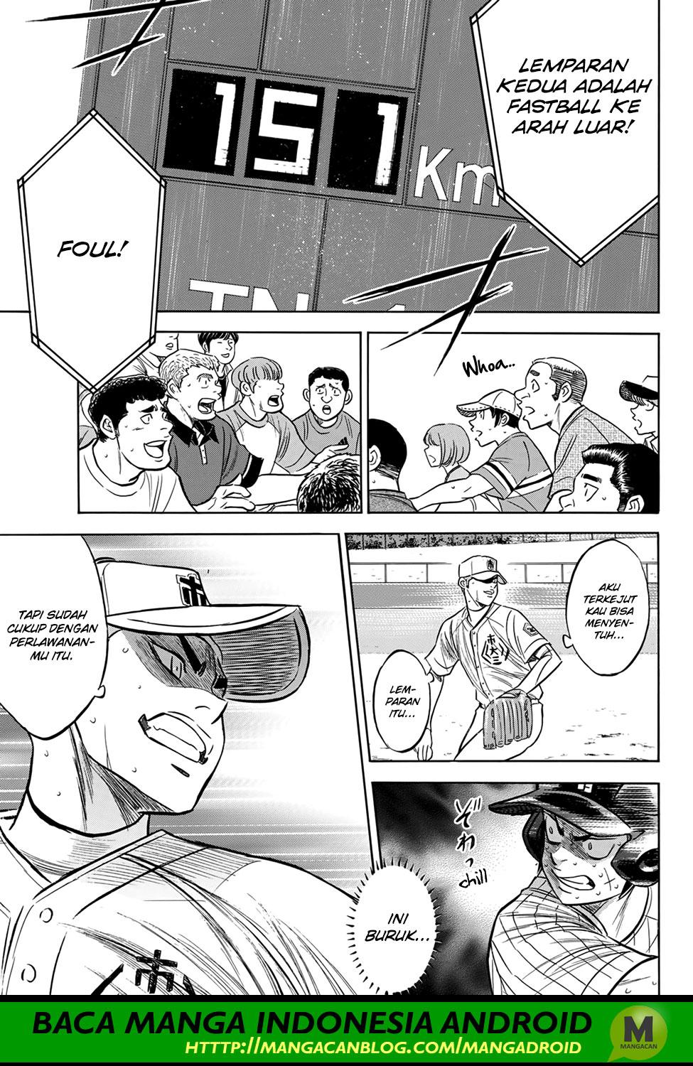 Diamond no Ace Act 2 Chapter 176 Gambar 17