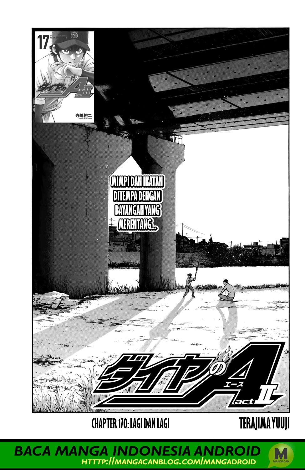 Baca Komik Diamond no Ace Act 2 Chapter 170 Gambar 1