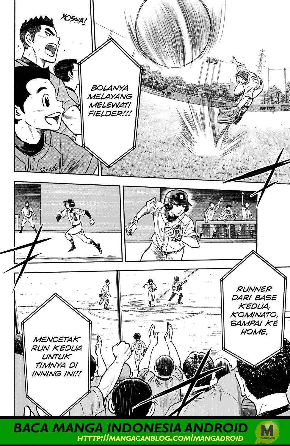 Diamond no Ace Act 2 Chapter 166 Gambar 6