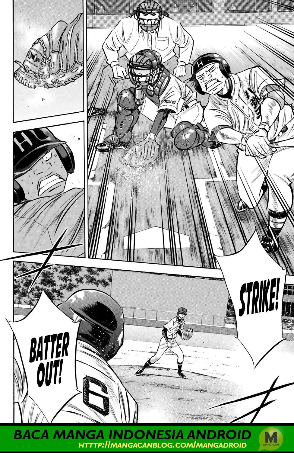 Diamond no Ace Act 2 Chapter 164 Gambar 13