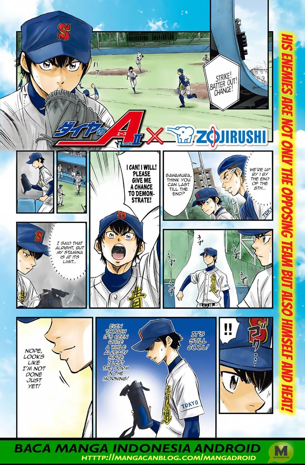 Diamond no Ace Act 2 Chapter 161 Gambar 21