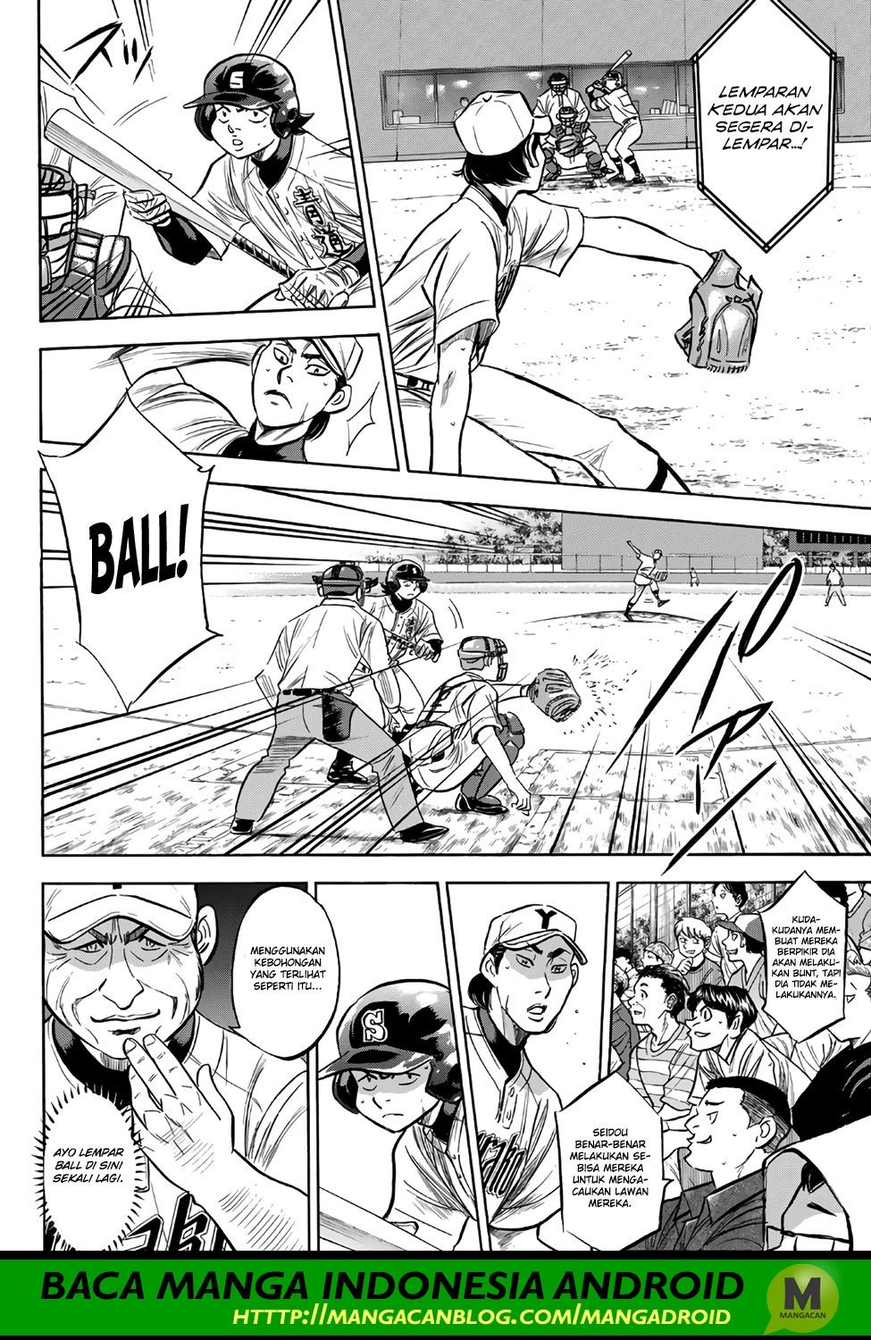 Diamond no Ace Act 2 Chapter 156 Gambar 16