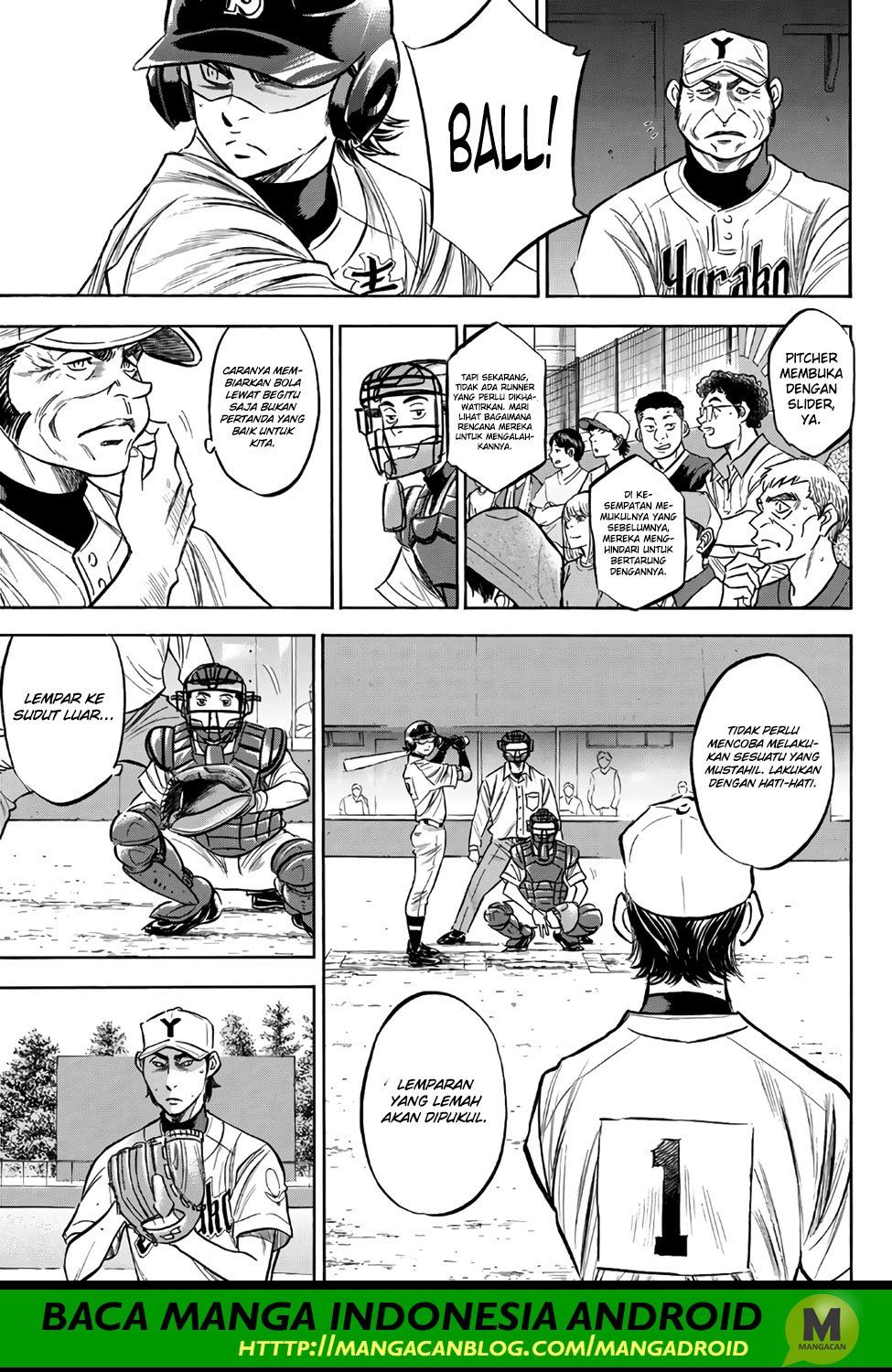 Diamond no Ace Act 2 Chapter 155 Gambar 13