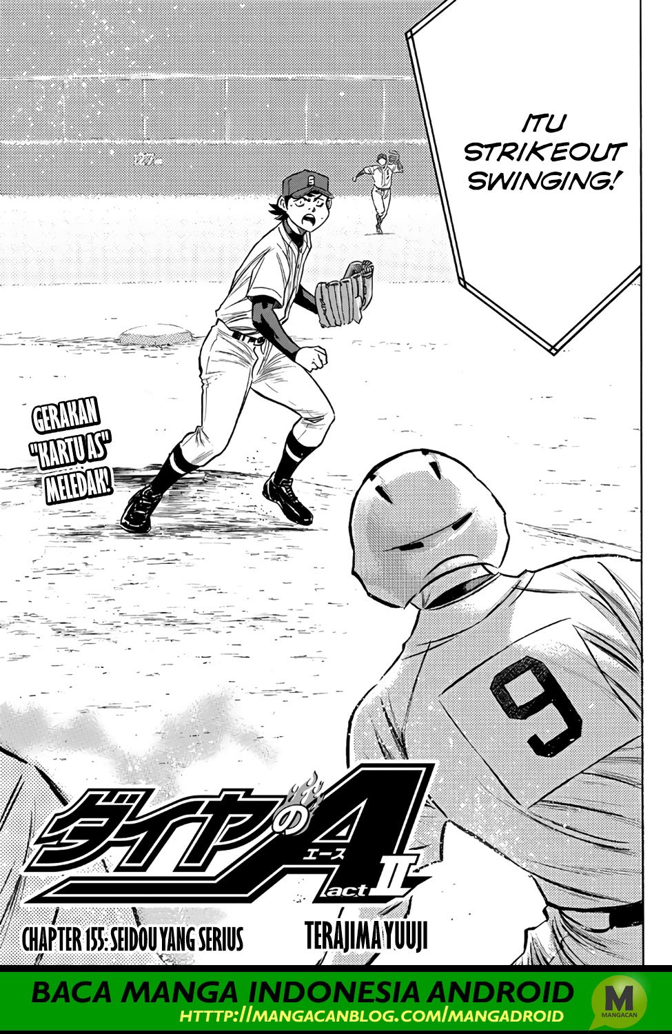 Diamond no Ace Act 2 Chapter 155 Gambar 3