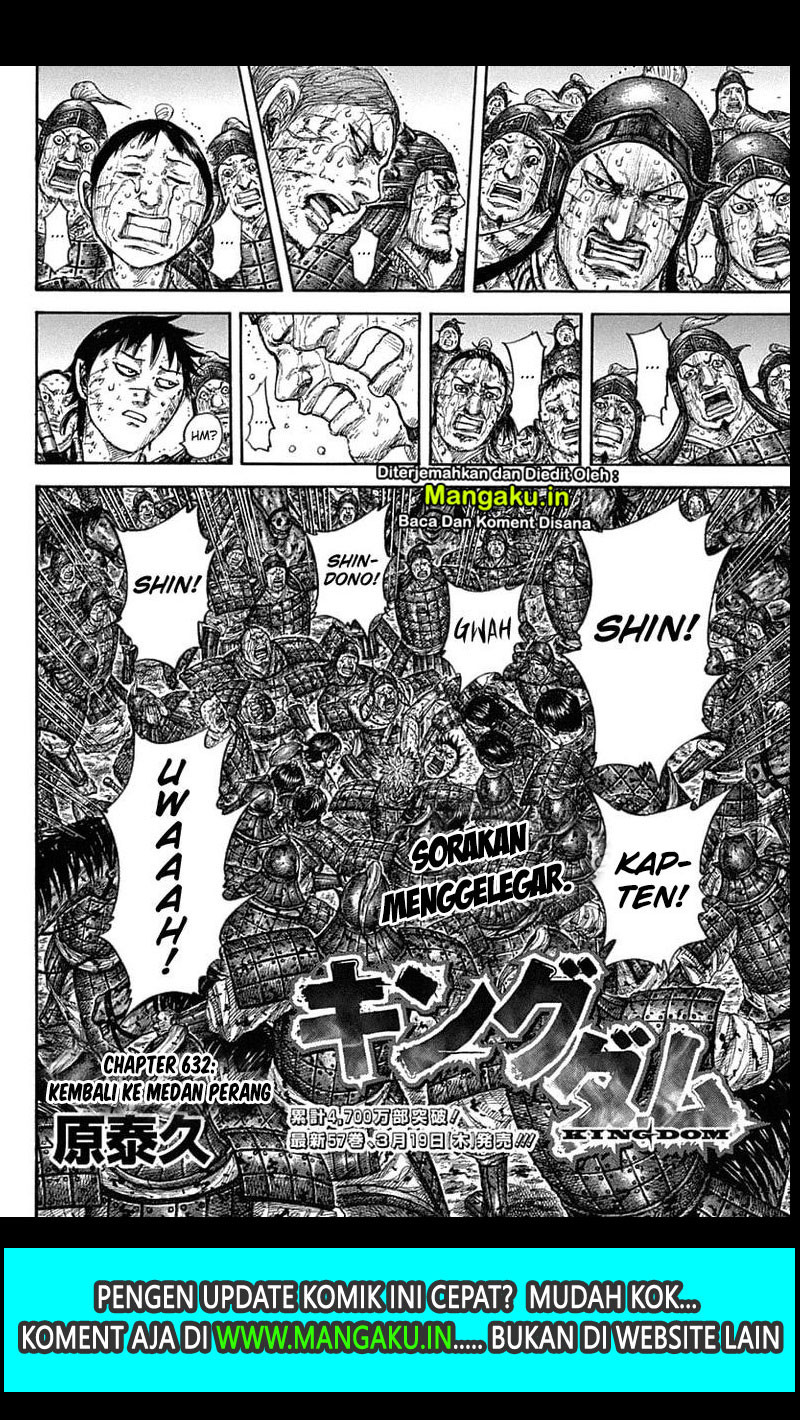 Kingdom Chapter 632 Gambar 3