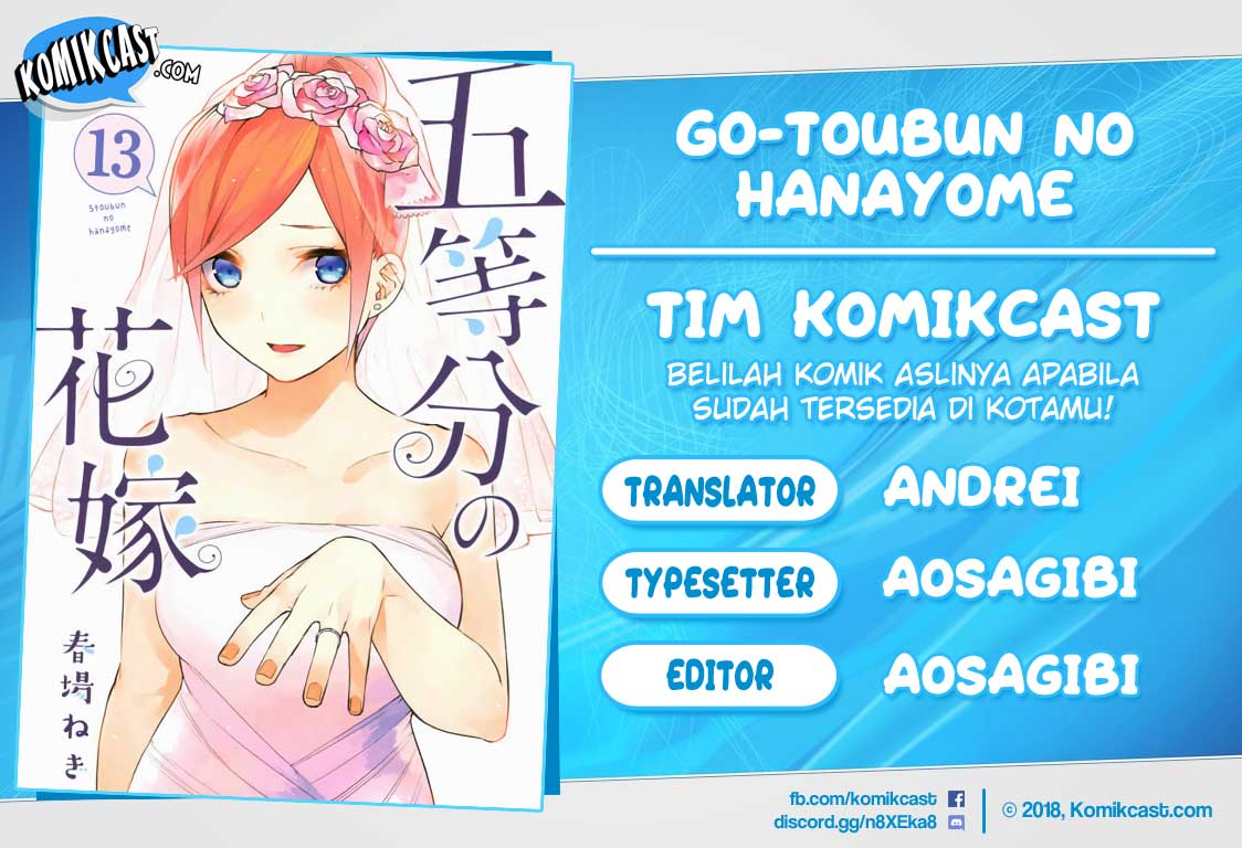 Baca Komik Go-toubun no Hanayome Chapter 122.5 Gambar 1