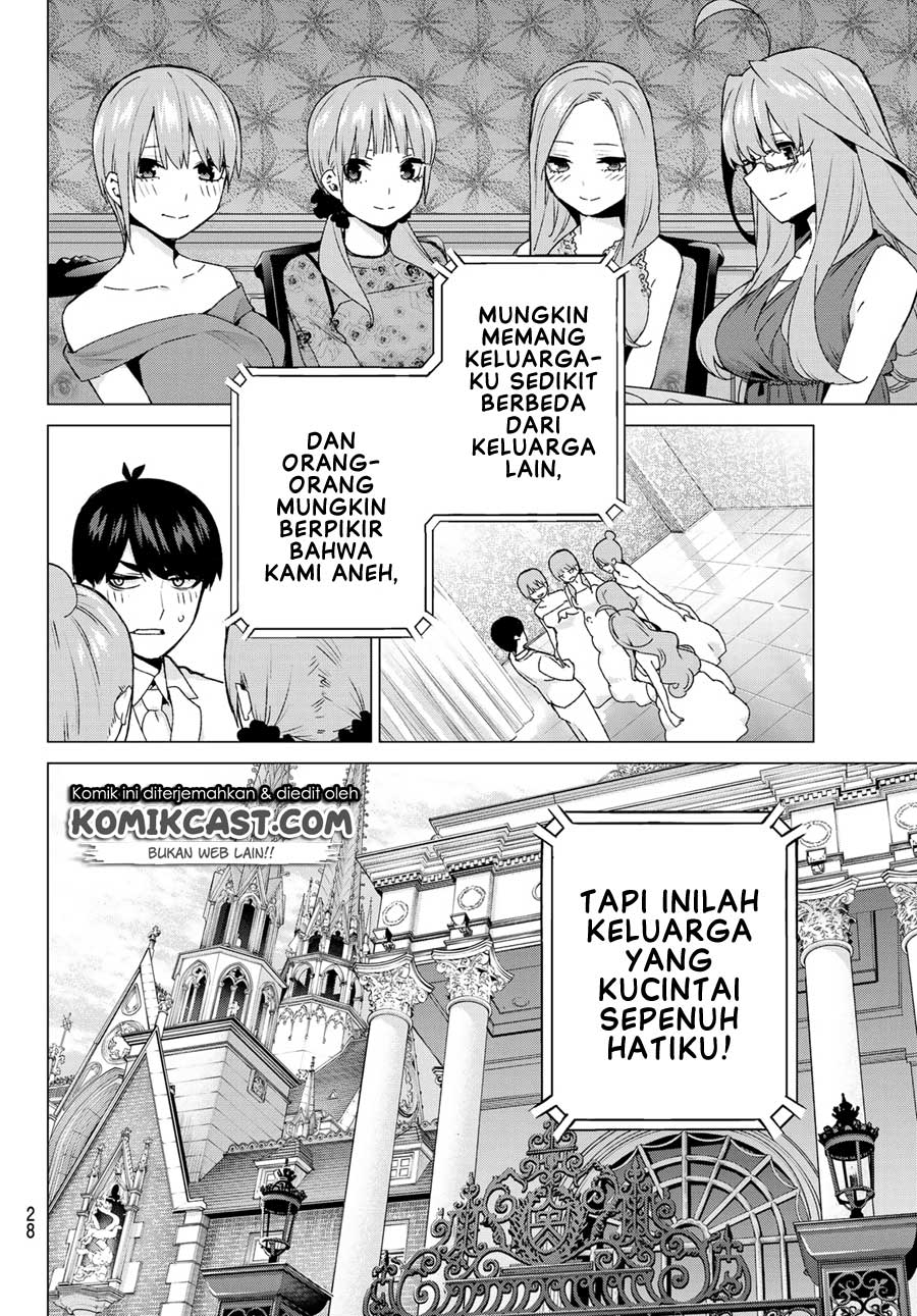 Go-toubun no Hanayome Chapter 122.5 Gambar 20