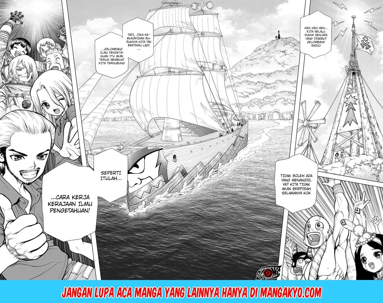 Dr. Stone Chapter 140 Gambar 13