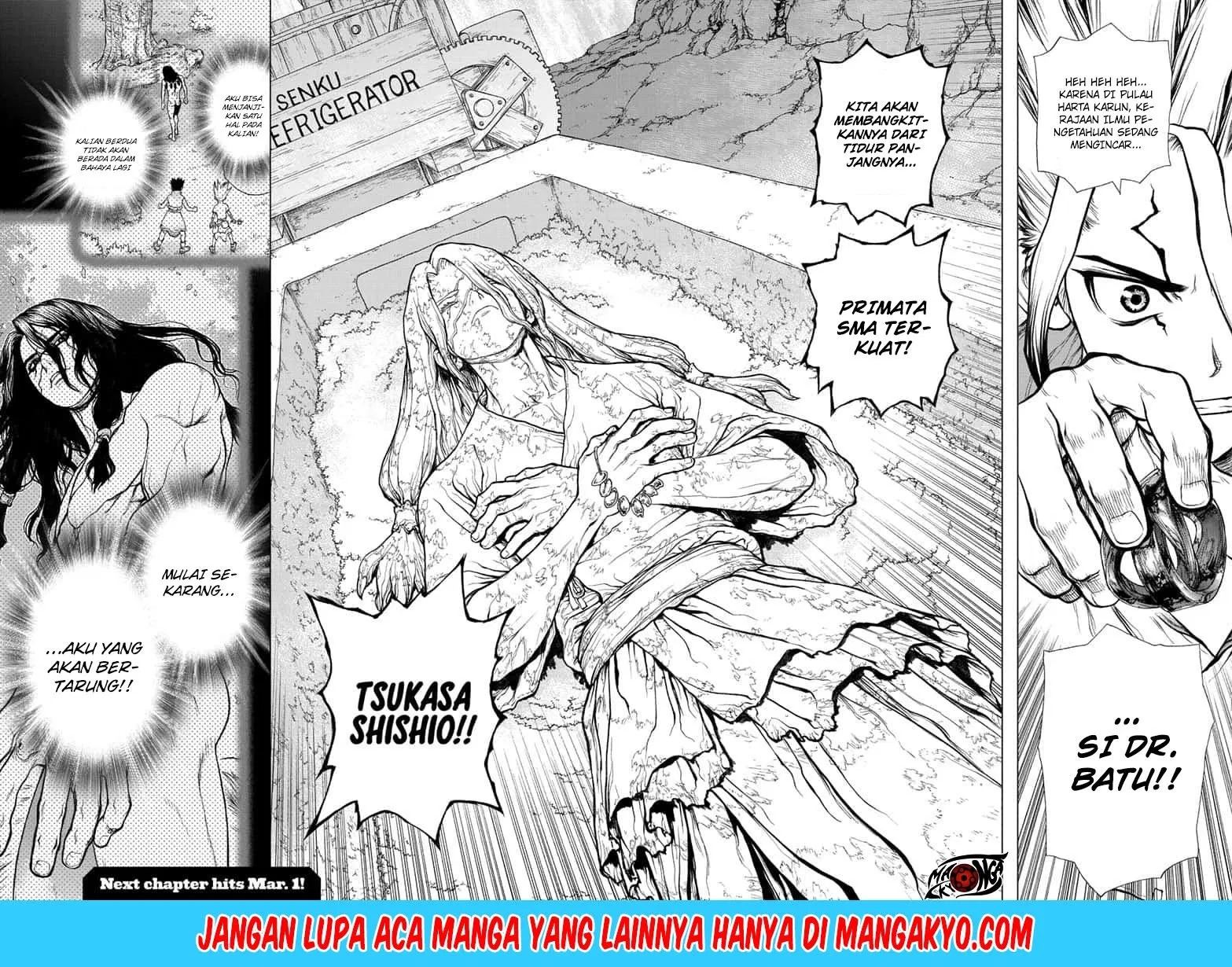 Dr. Stone Chapter 140 Gambar 16