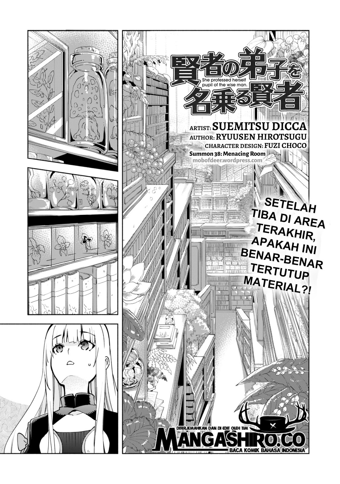 Baca Manga Kenja No Deshi Wo Nanoru Kenja Chapter 38 Gambar 2