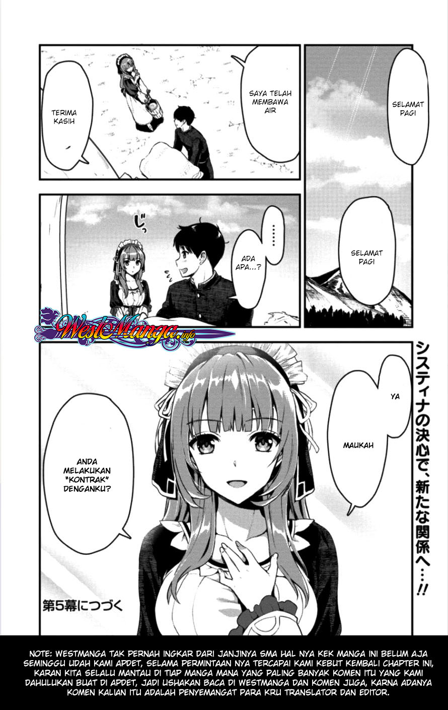 Makenshi no Maken Niyoru Maken no Tame no Harem Life Chapter 4 Gambar 26