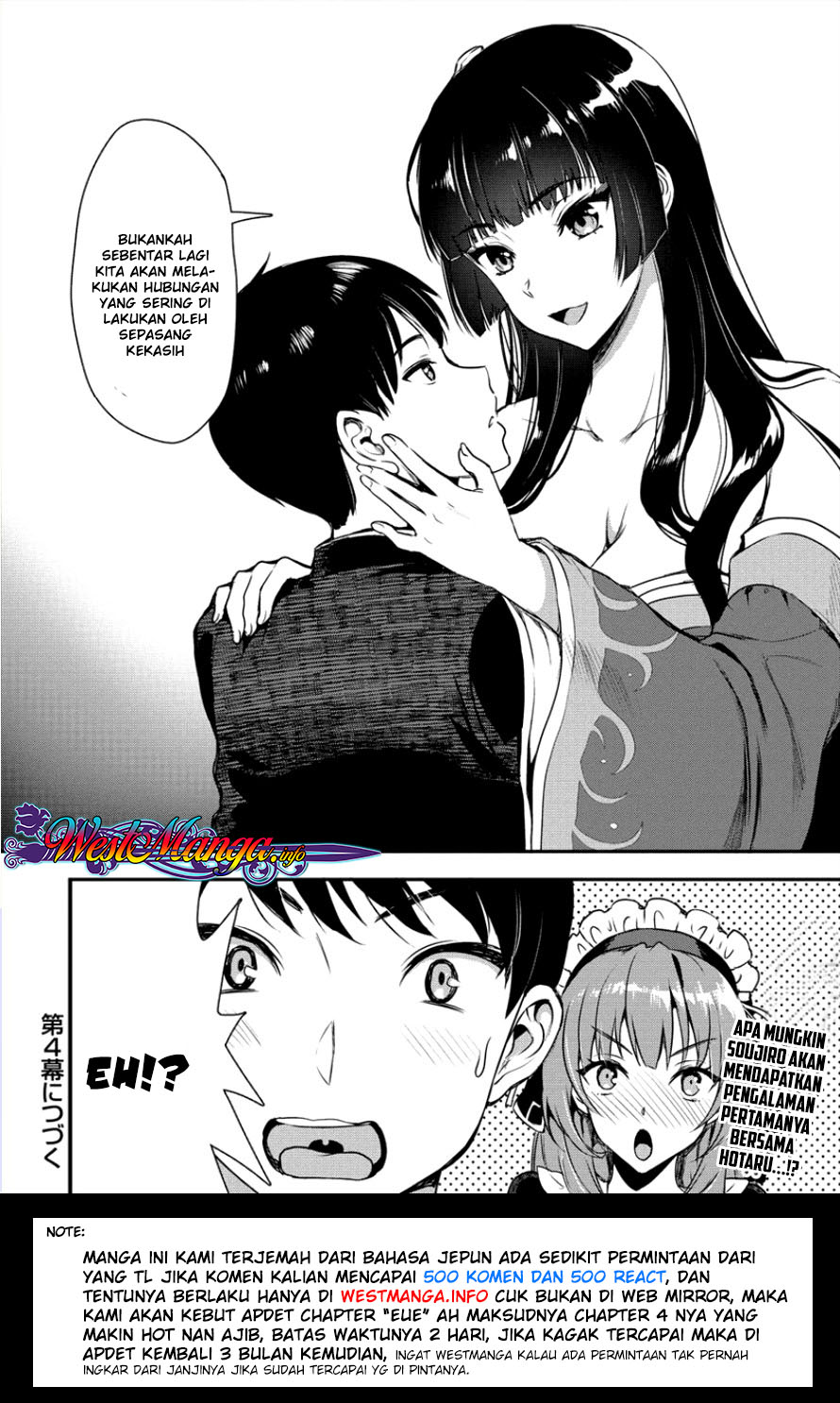 Makenshi no Maken Niyoru Maken no Tame no Harem Life Chapter 3 Gambar 26