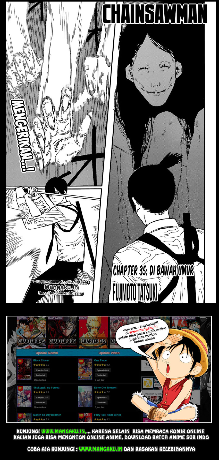 Baca Manga Chainsaw Man Chapter 35 Gambar 2