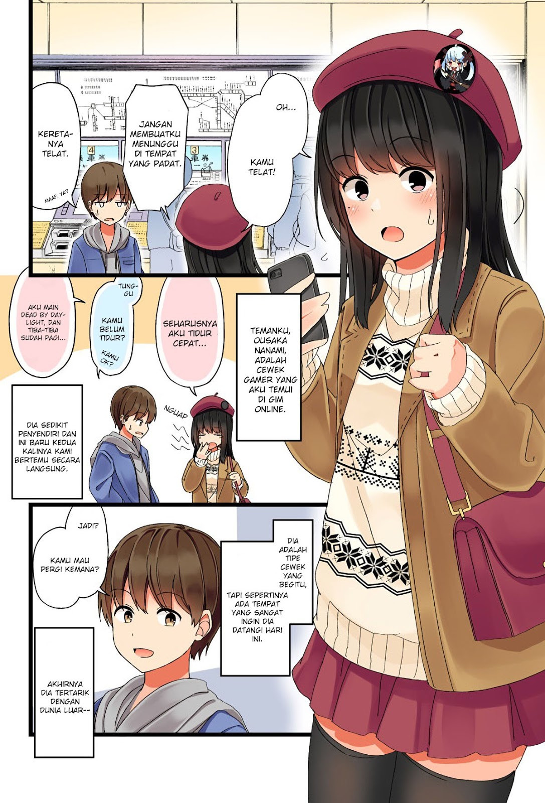 Baca Manga Hanging Out with a Gamer Girl Chapter 2 Gambar 2