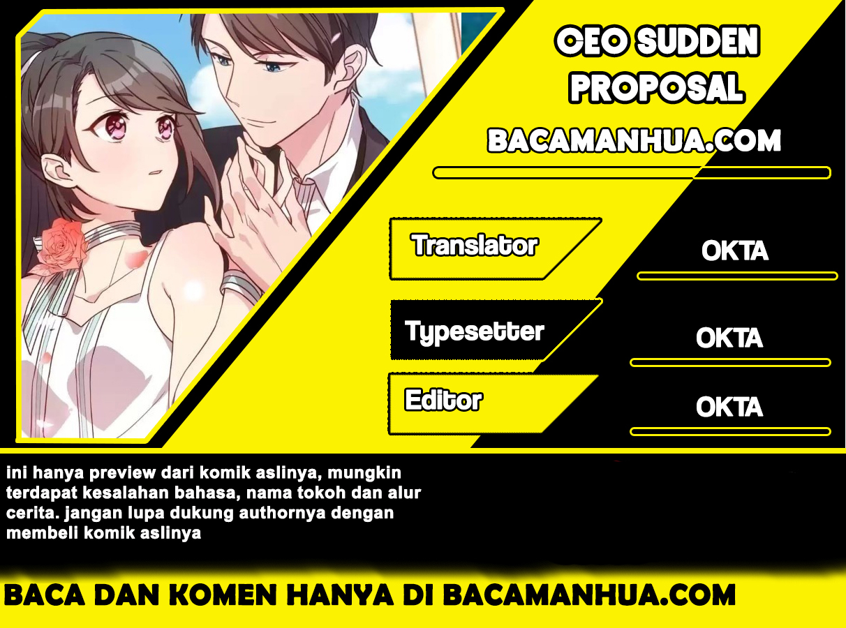 Baca Komik CEO’s Sudden Proposal Chapter 16 Gambar 1