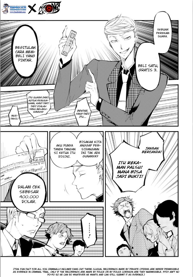 Bungou Stray Dogs Chapter 45 Gambar 31