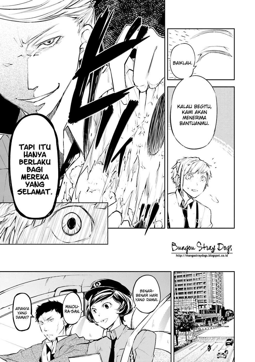 Bungou Stray Dogs Chapter 28 Gambar 17