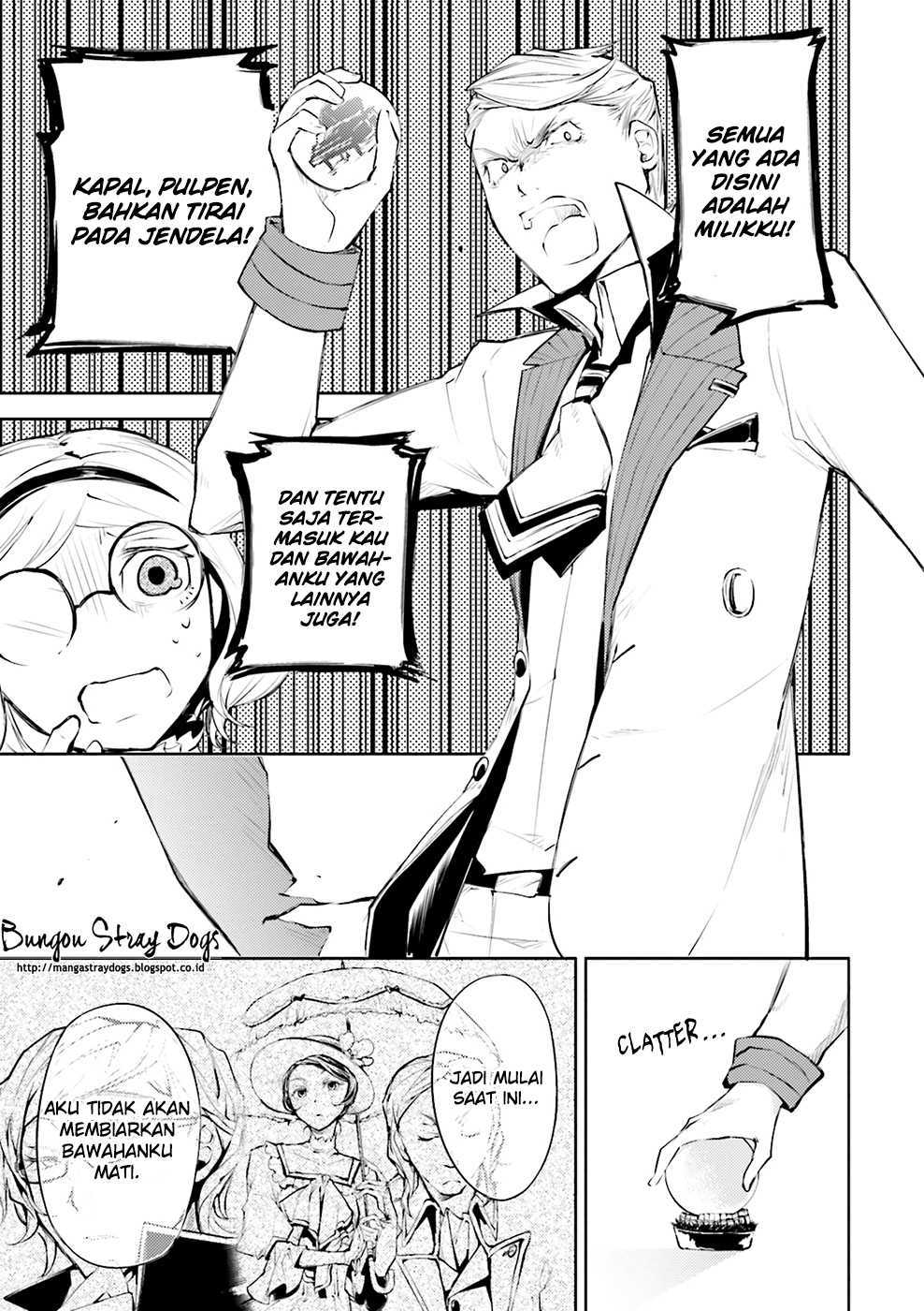 Bungou Stray Dogs Chapter 27 Gambar 36