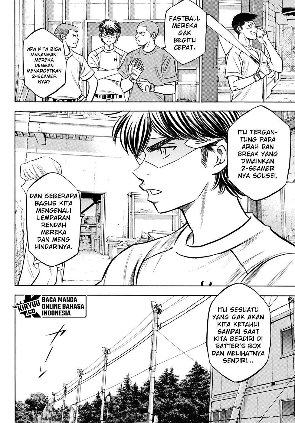 Diamond no Ace Act 2 Chapter 203 Gambar 10