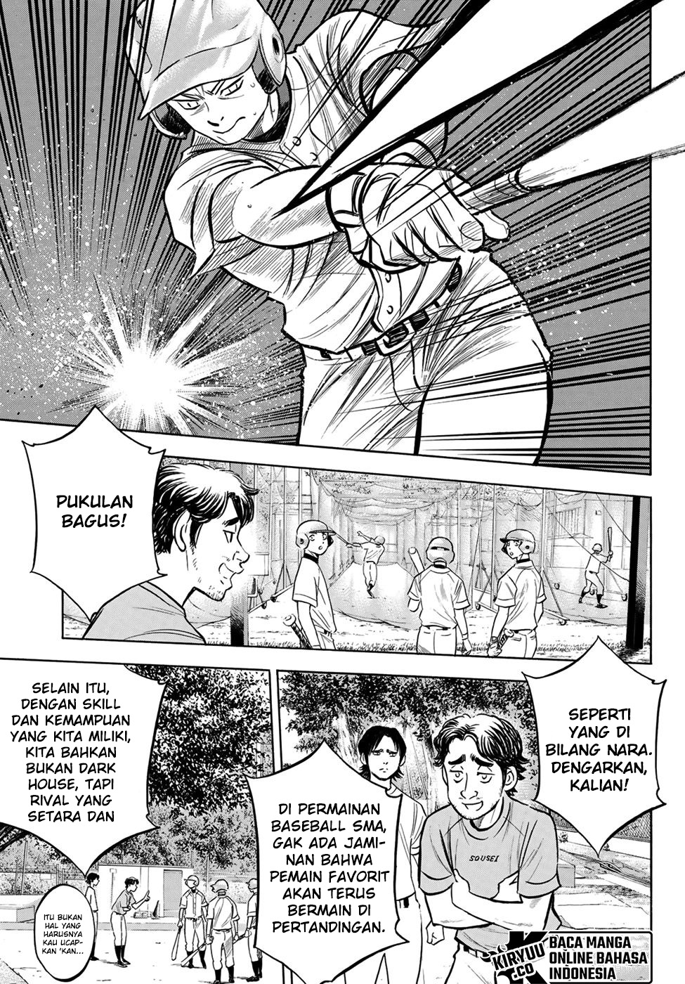 Diamond no Ace Act 2 Chapter 203 Gambar 17