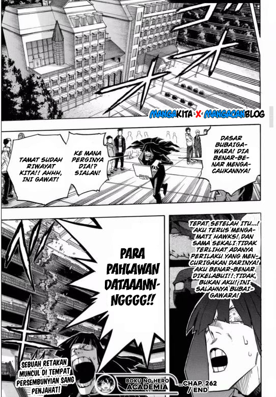 Boku no Hero Academia Chapter 262 Gambar 18