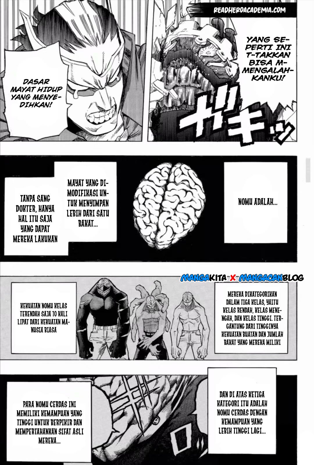 Boku no Hero Academia Chapter 262 Gambar 4