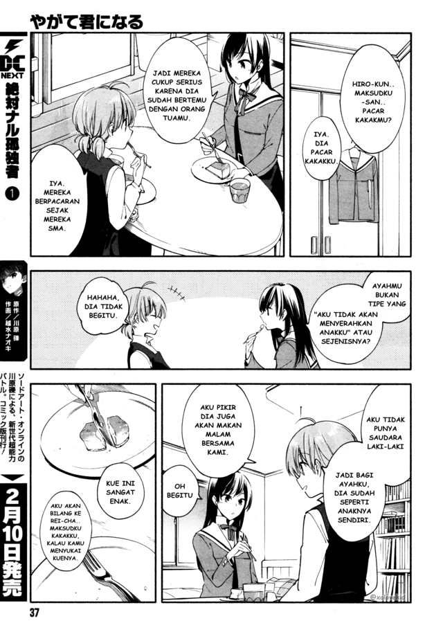 Yagate Kimi ni Naru Chapter 9 Gambar 9