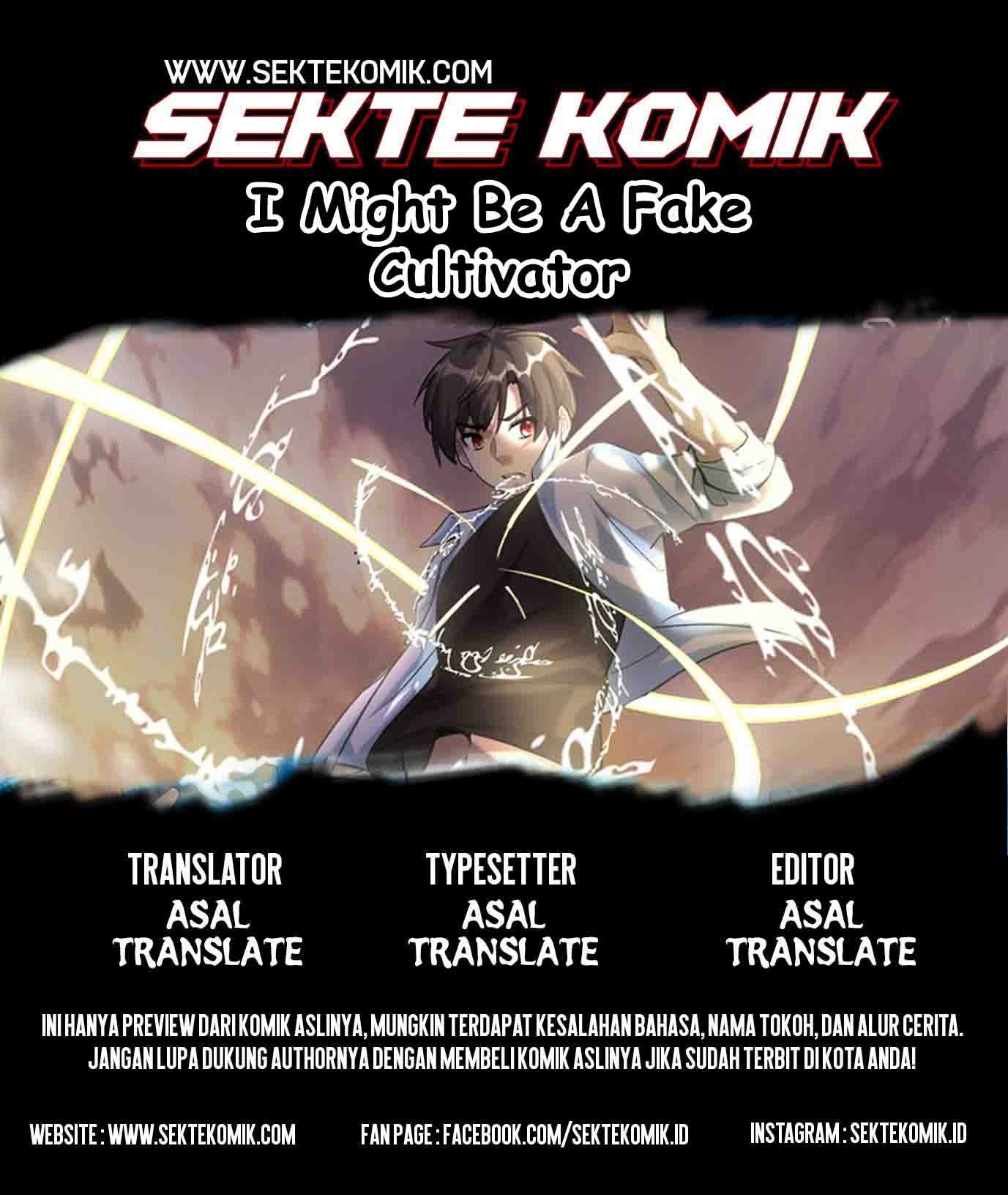 Baca Komik I Might Be A Fake Cultivator Chapter 4 Gambar 1