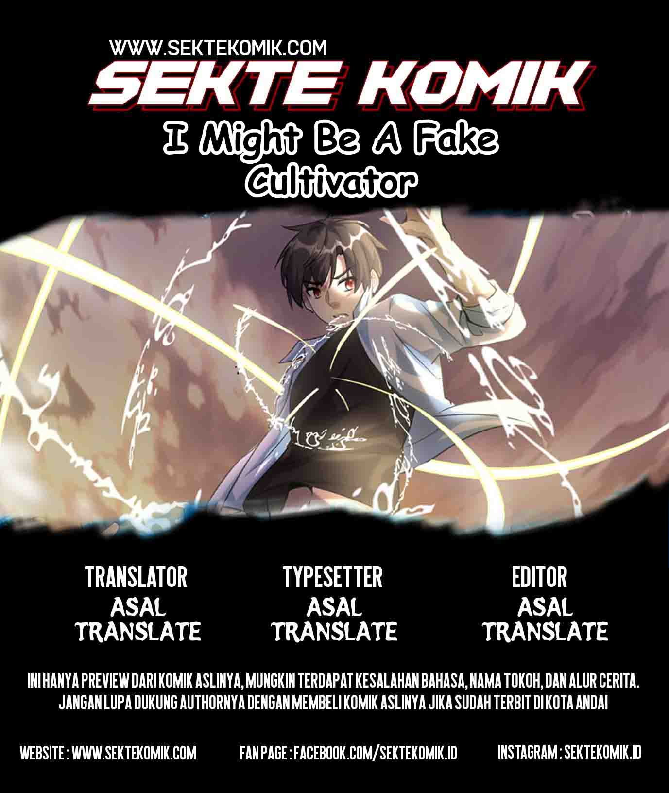 Baca Komik I Might Be A Fake Cultivator Chapter 3 Gambar 1