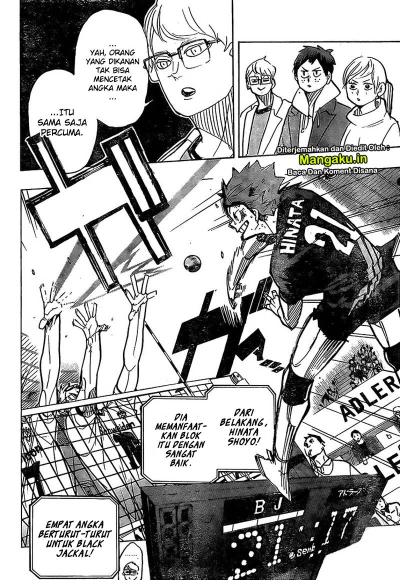 Haikyuu!! Chapter 385 Gambar 17