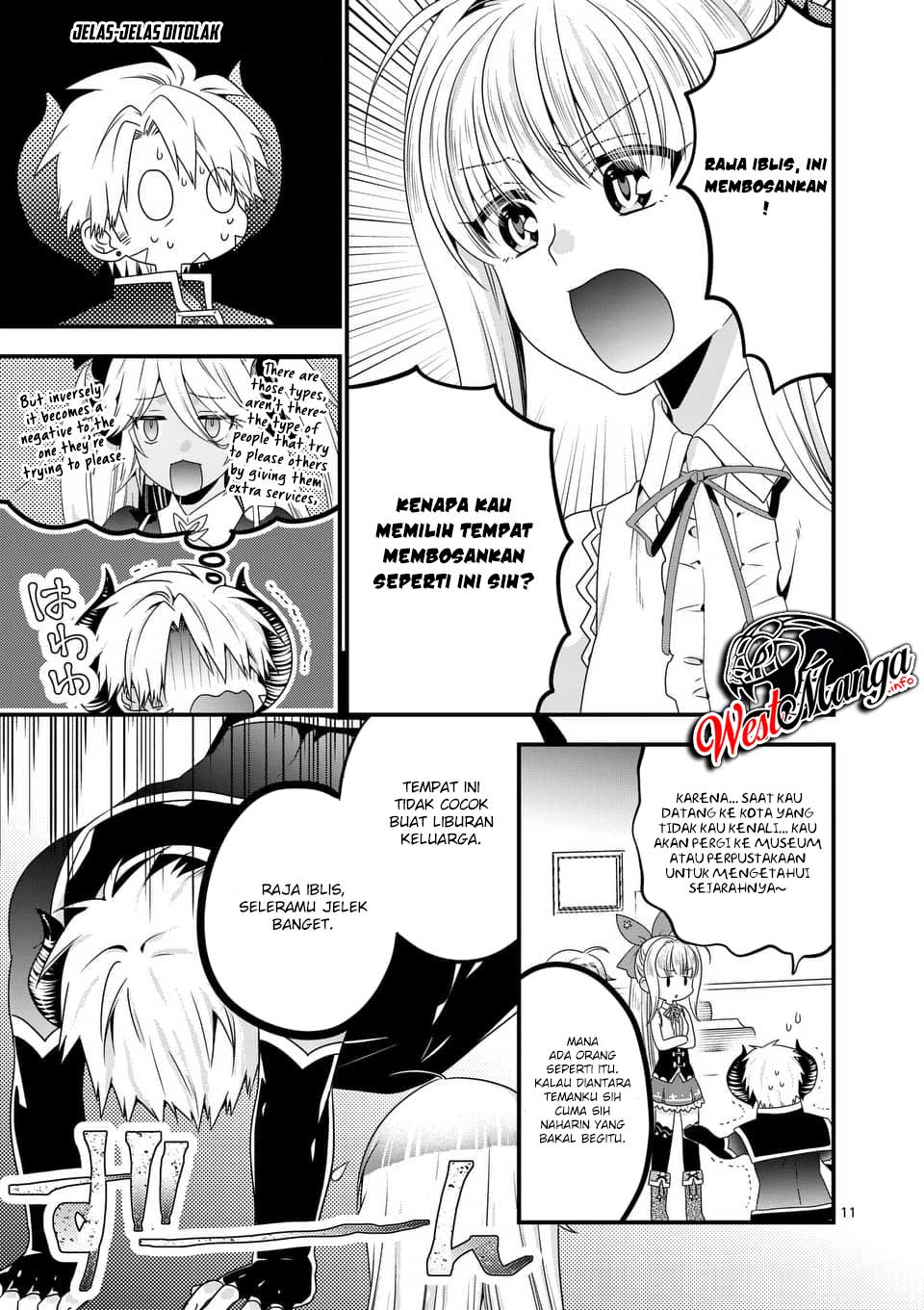 Maou desu Onna Yuusha no Hahaoya to Saikon Shita no de Onna Yuusha ga Giri no Musume ni Narimashita Chapter 24 Gambar 14