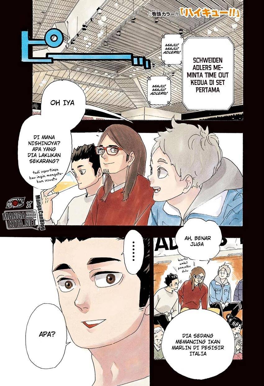 Baca Manga Haikyuu!! Chapter 386 Gambar 2