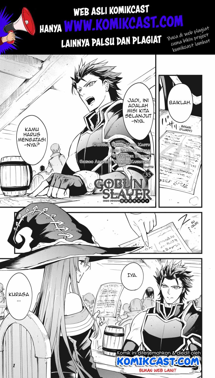 Baca Manga Goblin Slayer Gaiden: Year One Chapter 35 Gambar 2